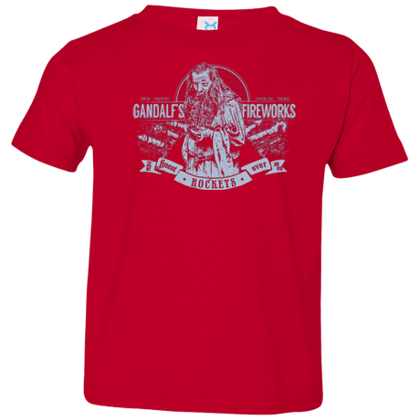 T-Shirts Red / 2T Gandalfs Fireworks Toddler Premium T-Shirt