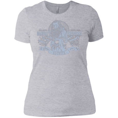 T-Shirts Heather Grey / X-Small Gandalfs Fireworks Women's Premium T-Shirt