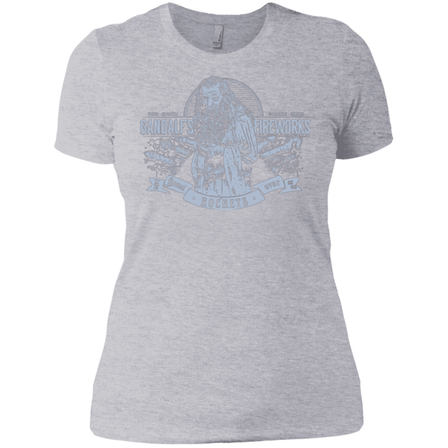 T-Shirts Heather Grey / X-Small Gandalfs Fireworks Women's Premium T-Shirt