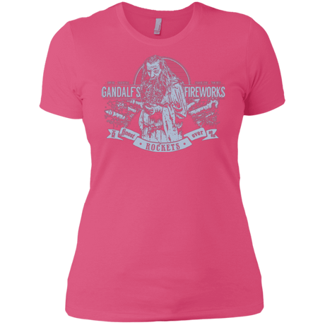 T-Shirts Hot Pink / X-Small Gandalfs Fireworks Women's Premium T-Shirt