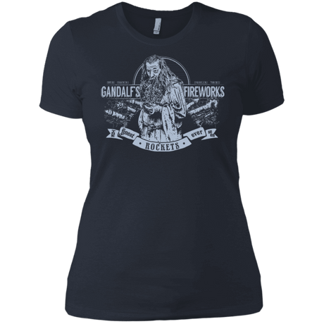 T-Shirts Indigo / X-Small Gandalfs Fireworks Women's Premium T-Shirt