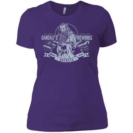 T-Shirts Purple / X-Small Gandalfs Fireworks Women's Premium T-Shirt