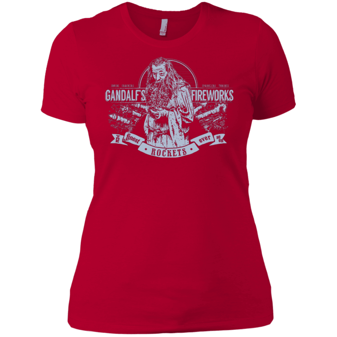 T-Shirts Red / X-Small Gandalfs Fireworks Women's Premium T-Shirt