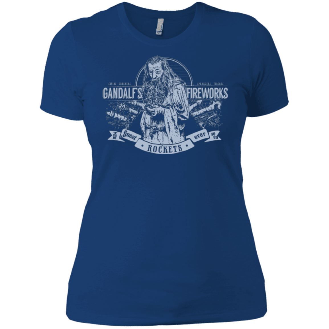 T-Shirts Royal / X-Small Gandalfs Fireworks Women's Premium T-Shirt
