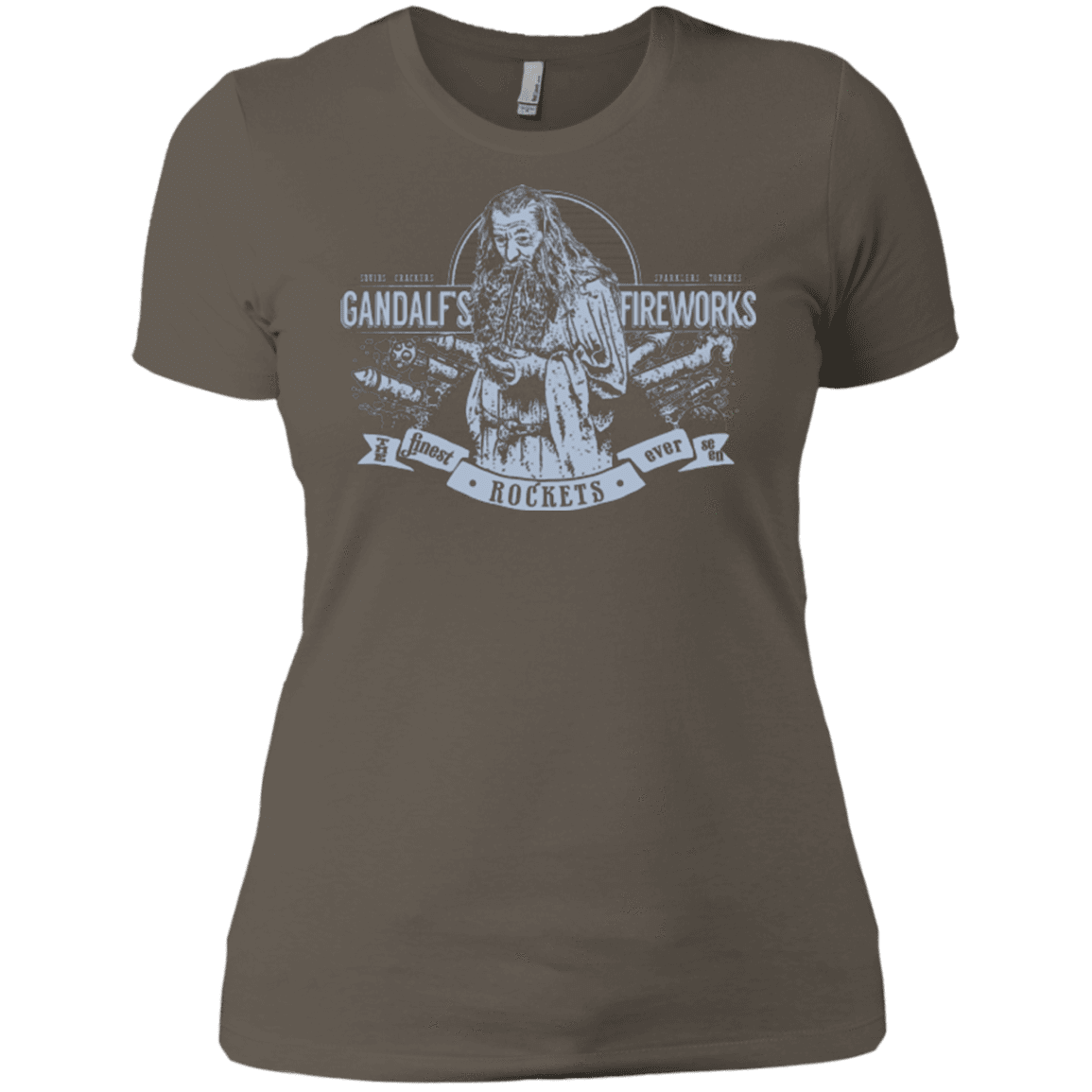 T-Shirts Warm Grey / X-Small Gandalfs Fireworks Women's Premium T-Shirt