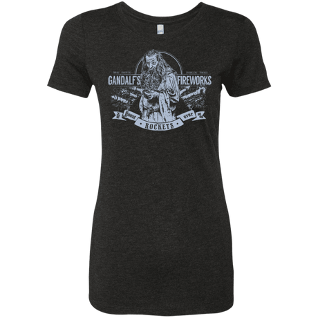 T-Shirts Vintage Black / Small Gandalfs Fireworks Women's Triblend T-Shirt