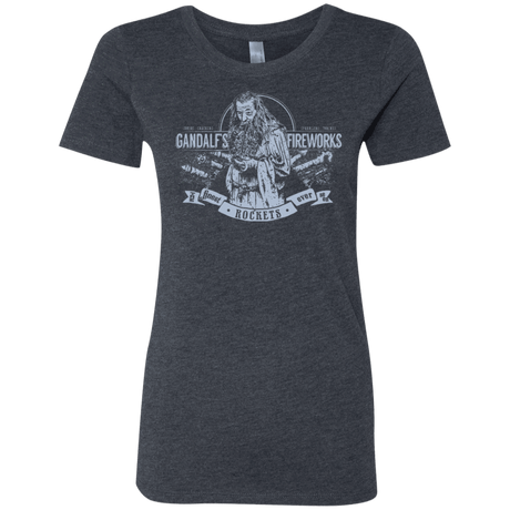 T-Shirts Vintage Navy / Small Gandalfs Fireworks Women's Triblend T-Shirt