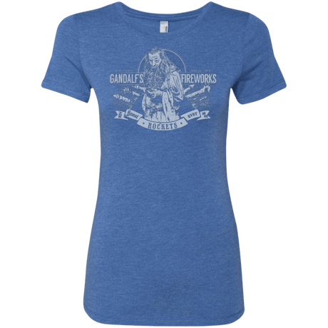T-Shirts Vintage Royal / Small Gandalfs Fireworks Women's Triblend T-Shirt