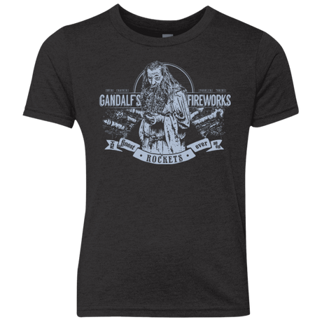 T-Shirts Vintage Black / YXS Gandalfs Fireworks Youth Triblend T-Shirt