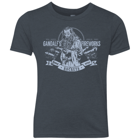 T-Shirts Vintage Navy / YXS Gandalfs Fireworks Youth Triblend T-Shirt