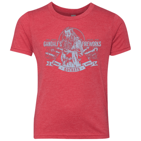 T-Shirts Vintage Red / YXS Gandalfs Fireworks Youth Triblend T-Shirt