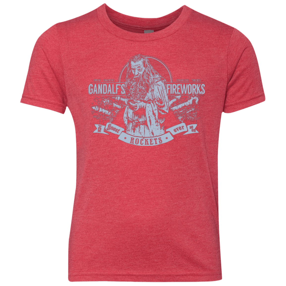 T-Shirts Vintage Red / YXS Gandalfs Fireworks Youth Triblend T-Shirt