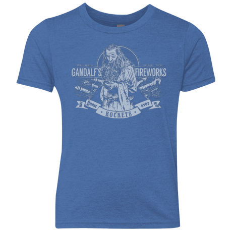T-Shirts Vintage Royal / YXS Gandalfs Fireworks Youth Triblend T-Shirt