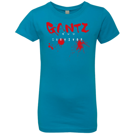 T-Shirts Turquoise / YXS Gantz Survivor Girls Premium T-Shirt