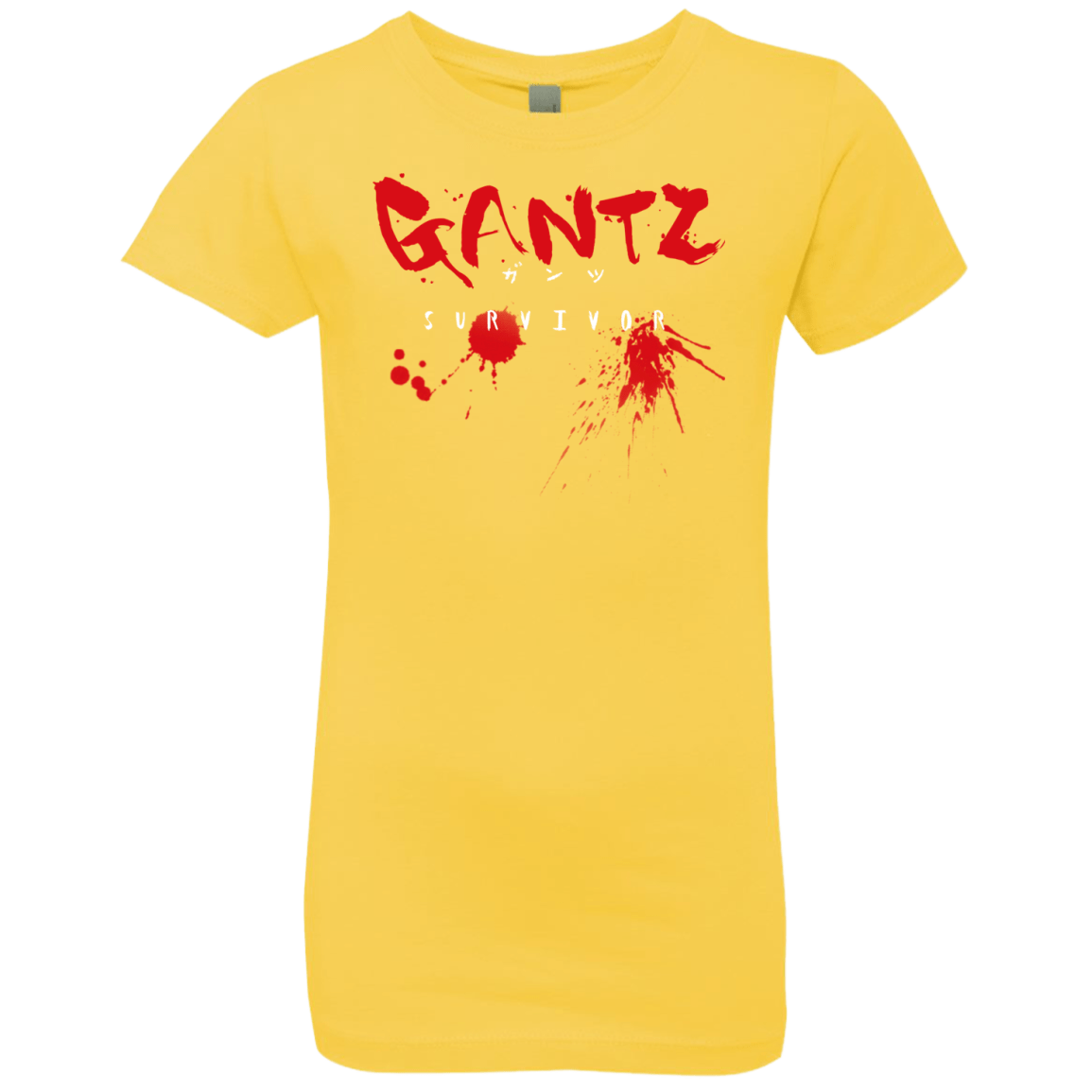 T-Shirts Vibrant Yellow / YXS Gantz Survivor Girls Premium T-Shirt