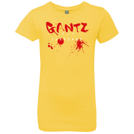 T-Shirts Vibrant Yellow / YXS Gantz Survivor Girls Premium T-Shirt