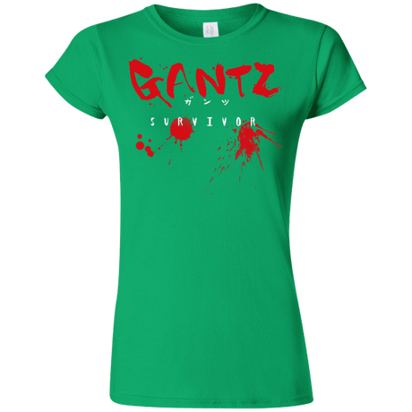 T-Shirts Irish Green / S Gantz Survivor Junior Slimmer-Fit T-Shirt