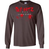 T-Shirts Dark Chocolate / S Gantz Survivor Men's Long Sleeve T-Shirt