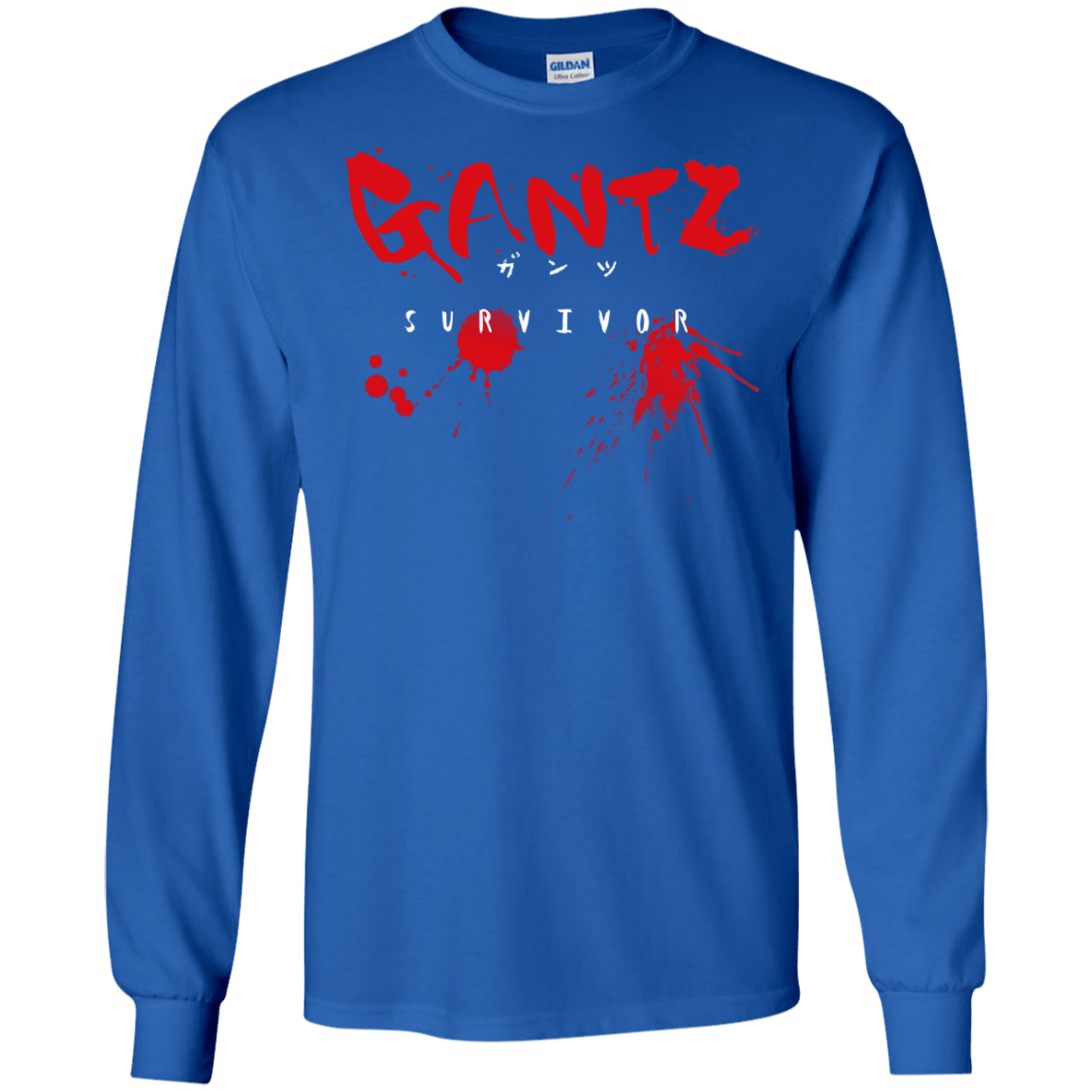 T-Shirts Royal / S Gantz Survivor Men's Long Sleeve T-Shirt