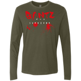 T-Shirts Military Green / S Gantz Survivor Men's Premium Long Sleeve