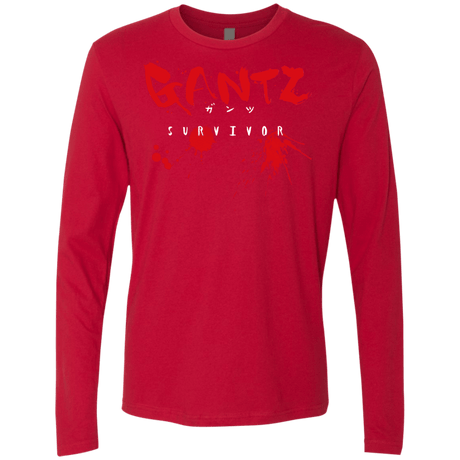 T-Shirts Red / S Gantz Survivor Men's Premium Long Sleeve