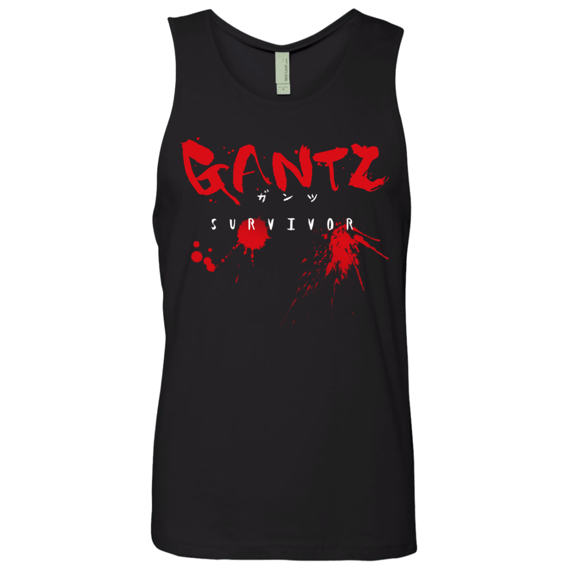 T-Shirts Black / S Gantz Survivor Men's Premium Tank Top