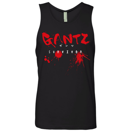 T-Shirts Black / S Gantz Survivor Men's Premium Tank Top