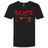 T-Shirts Black / X-Small Gantz Survivor Men's Premium V-Neck