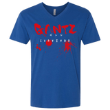 T-Shirts Royal / X-Small Gantz Survivor Men's Premium V-Neck