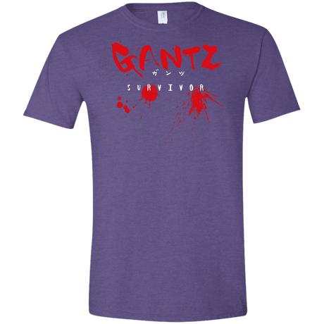 T-Shirts Heather Purple / S Gantz Survivor Men's Semi-Fitted Softstyle
