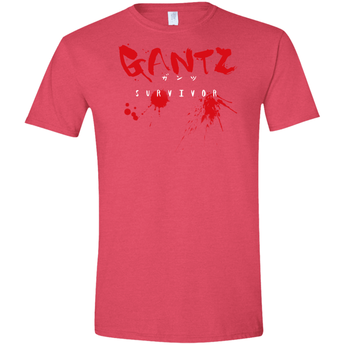 T-Shirts Heather Red / S Gantz Survivor Men's Semi-Fitted Softstyle