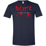 T-Shirts Navy / X-Small Gantz Survivor Men's Semi-Fitted Softstyle
