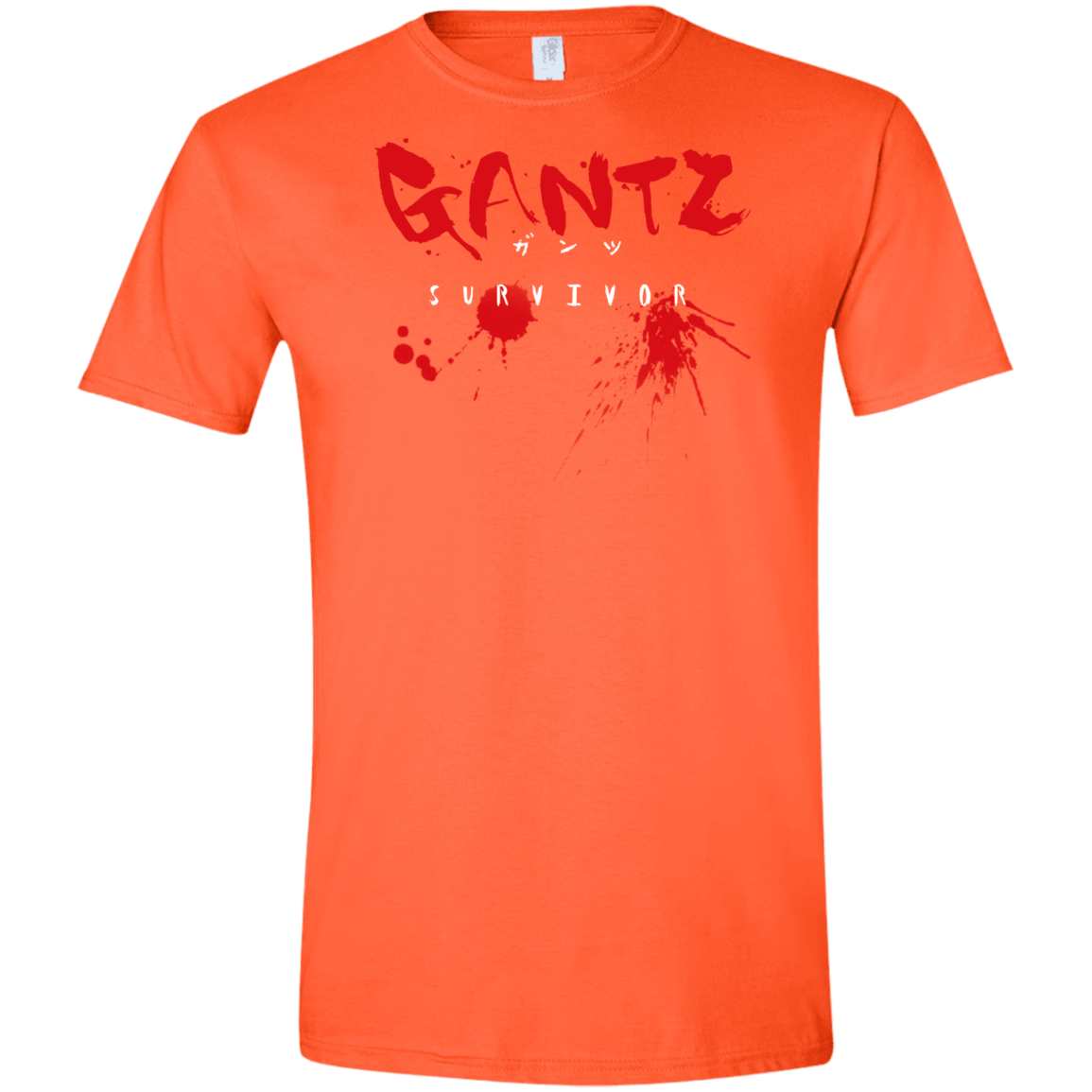 T-Shirts Orange / S Gantz Survivor Men's Semi-Fitted Softstyle
