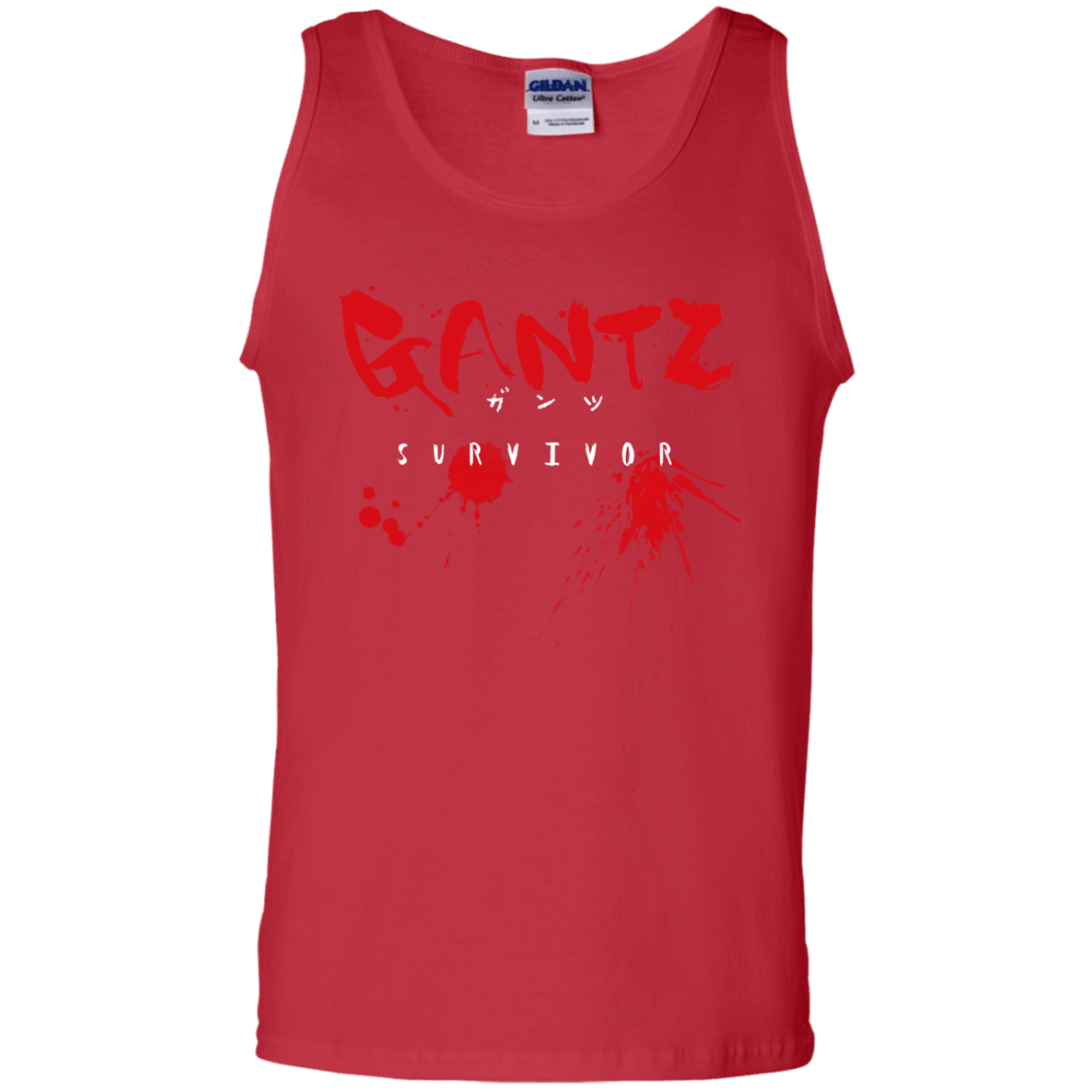 T-Shirts Red / S Gantz Survivor Men's Tank Top