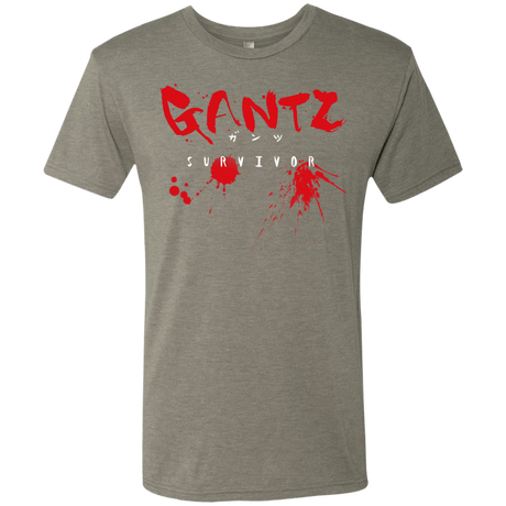 T-Shirts Venetian Grey / S Gantz Survivor Men's Triblend T-Shirt