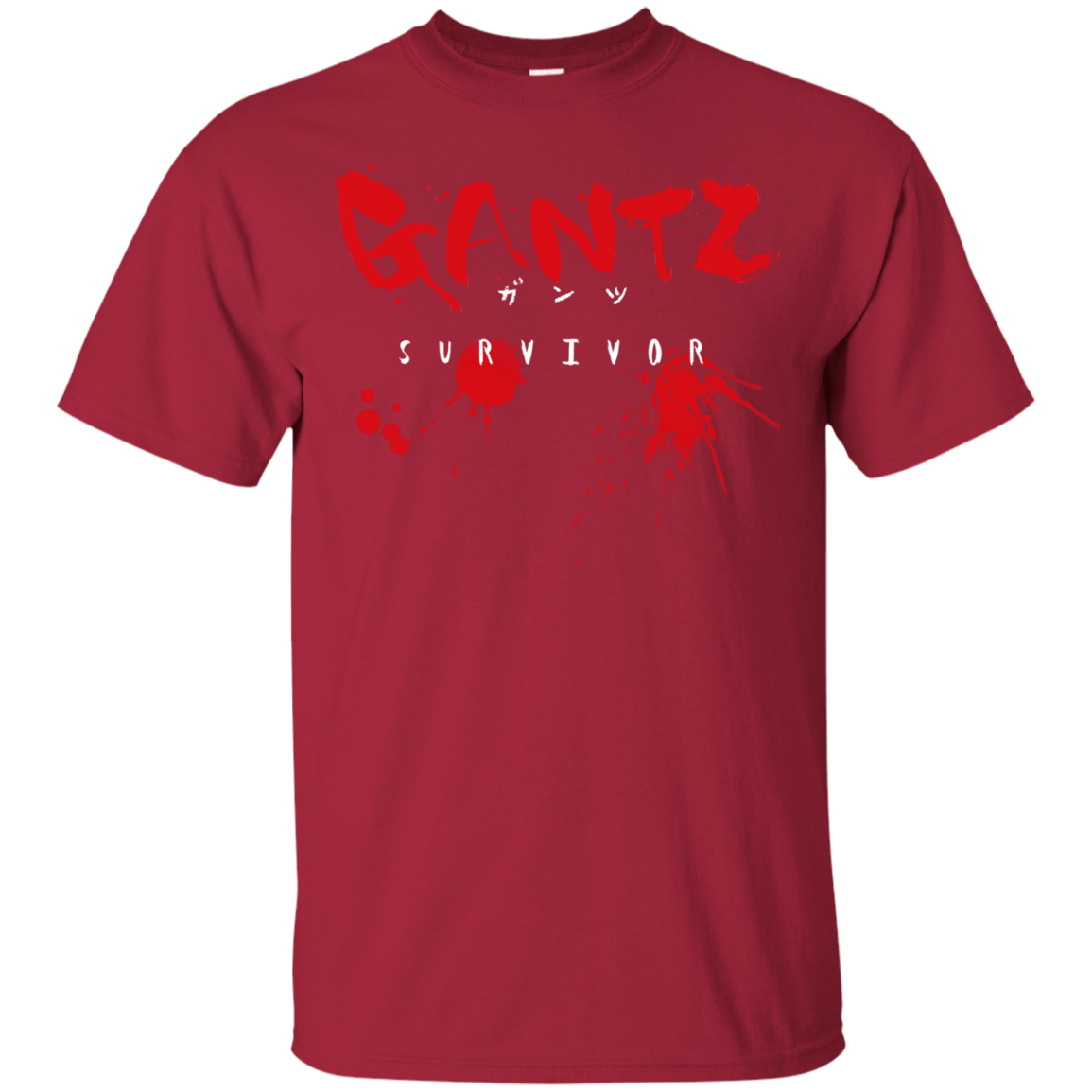 T-Shirts Cardinal / S Gantz Survivor T-Shirt
