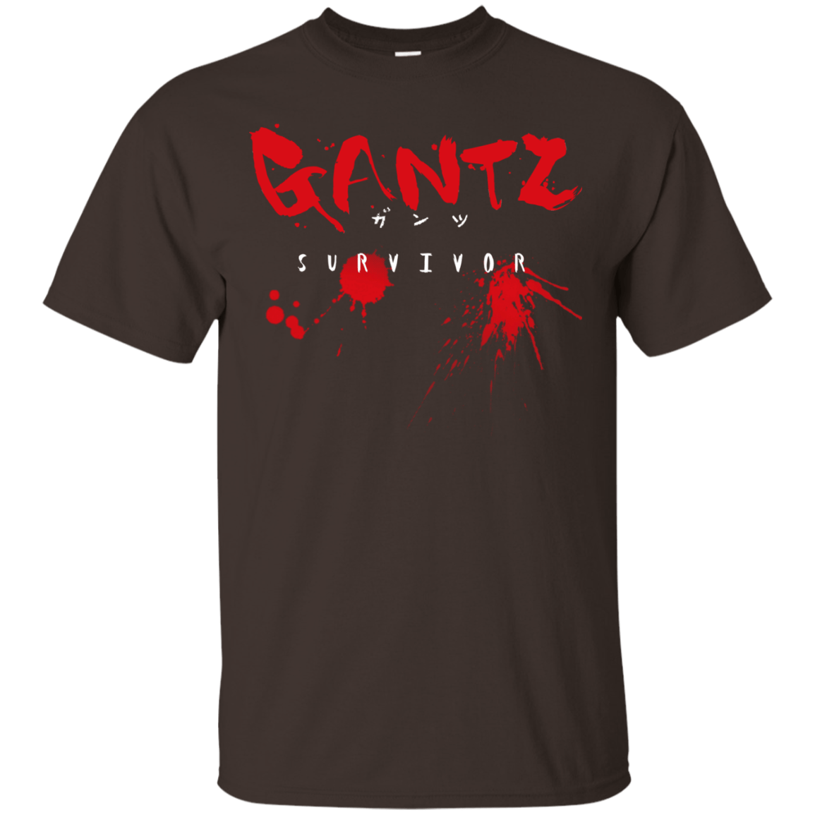 T-Shirts Dark Chocolate / S Gantz Survivor T-Shirt