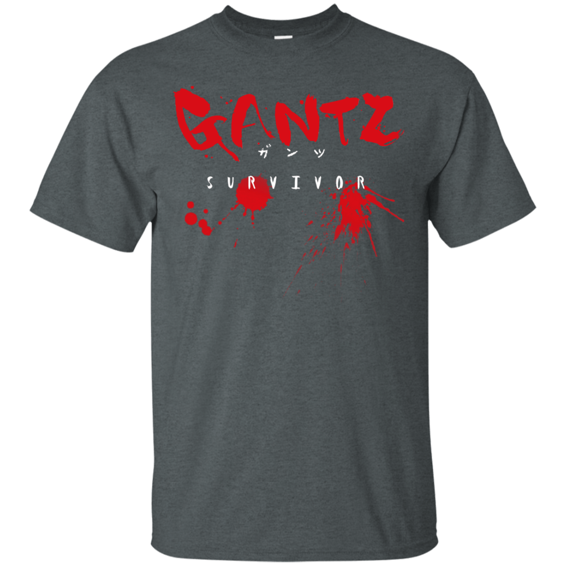 T-Shirts Dark Heather / S Gantz Survivor T-Shirt