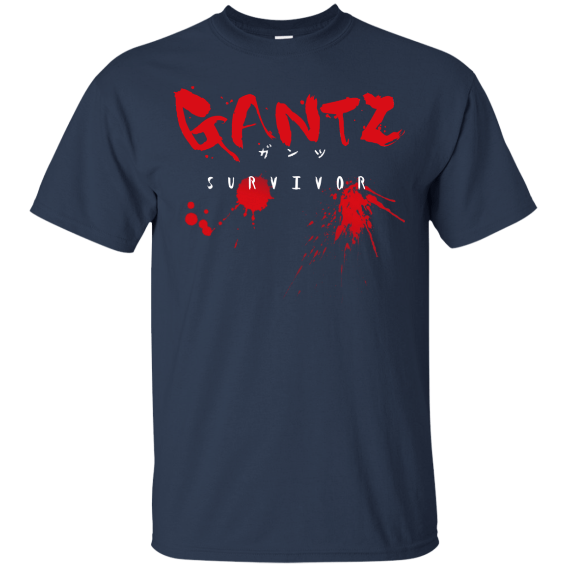 T-Shirts Navy / S Gantz Survivor T-Shirt