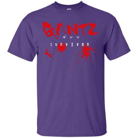 T-Shirts Purple / S Gantz Survivor T-Shirt