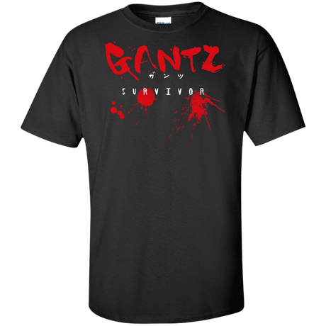 T-Shirts Black / XLT Gantz Survivor Tall T-Shirt