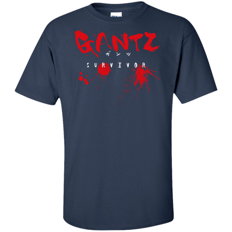 T-Shirts Navy / XLT Gantz Survivor Tall T-Shirt