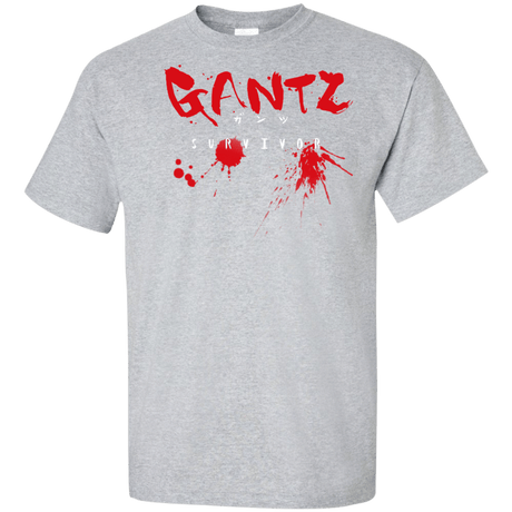 T-Shirts Sport Grey / XLT Gantz Survivor Tall T-Shirt