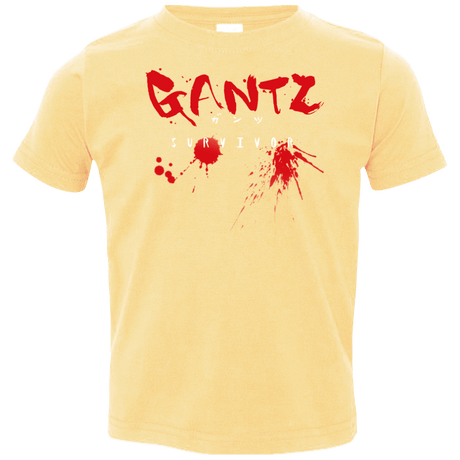 T-Shirts Butter / 2T Gantz Survivor Toddler Premium T-Shirt