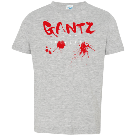 T-Shirts Heather Grey / 2T Gantz Survivor Toddler Premium T-Shirt