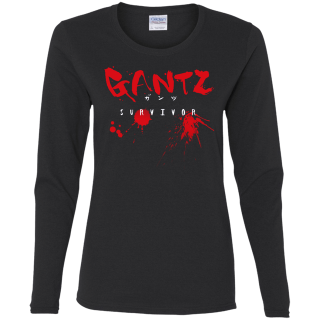 T-Shirts Black / S Gantz Survivor Women's Long Sleeve T-Shirt