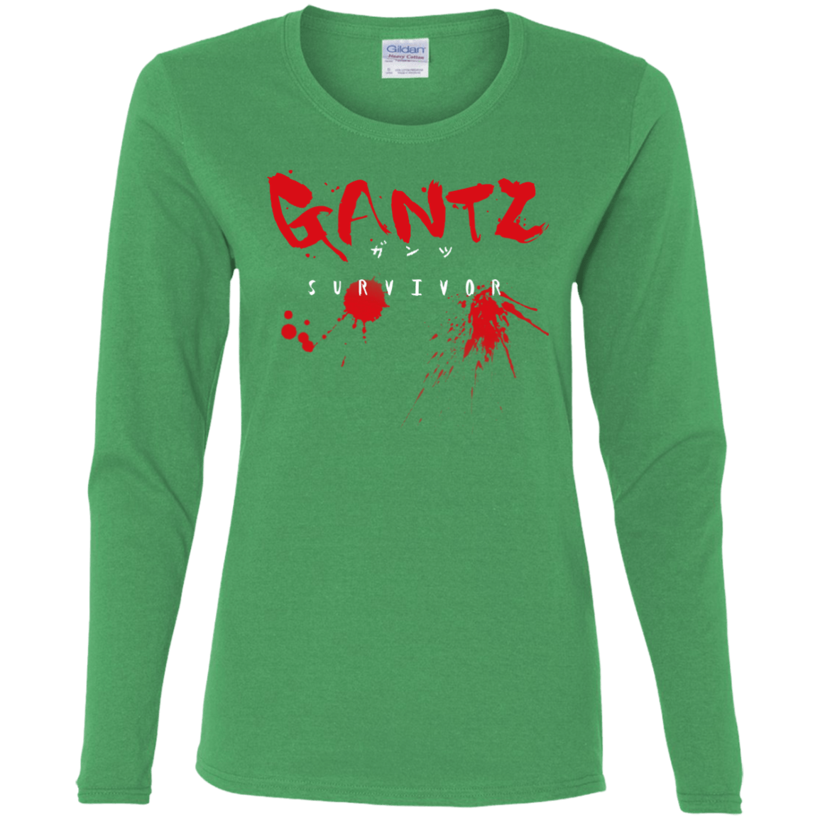 T-Shirts Irish Green / S Gantz Survivor Women's Long Sleeve T-Shirt