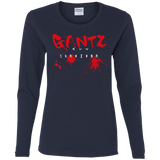T-Shirts Navy / S Gantz Survivor Women's Long Sleeve T-Shirt