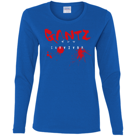 T-Shirts Royal / S Gantz Survivor Women's Long Sleeve T-Shirt