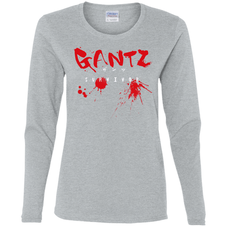 T-Shirts Sport Grey / S Gantz Survivor Women's Long Sleeve T-Shirt